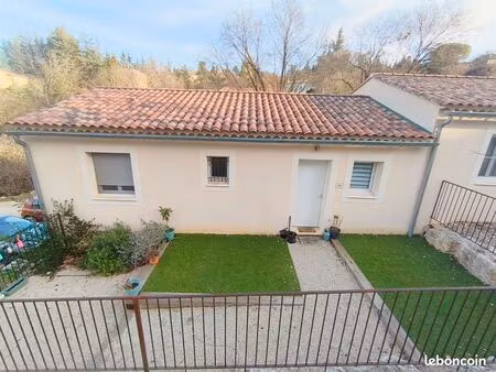 maison récente 60m2 avec extérieurs