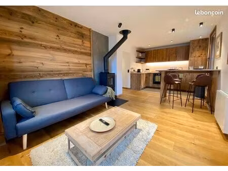 magnifique appartement meublé proximité centre megeve