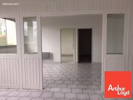 bureaux 125 m² chauray