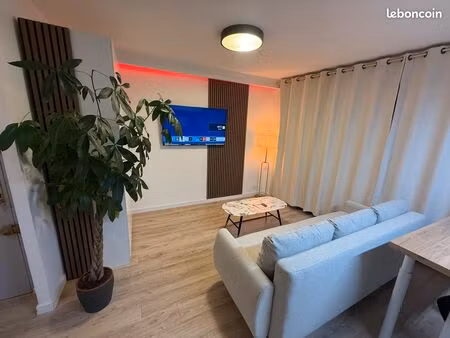 appartement studio de 27 m² vendu meublé entièrement rénové à neuf + cellier de 5m2
