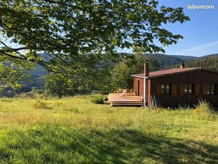 deux chalets  vue exceptionnelle