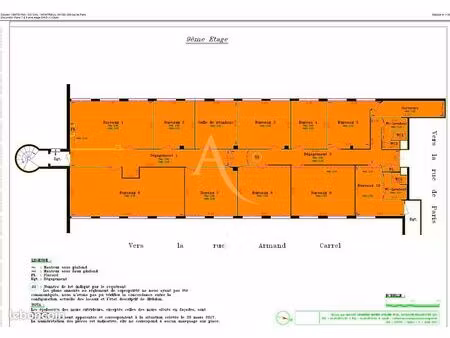 bureaux 388 m² montreuil