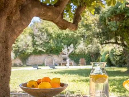 location t2 meublé au sein d'un mas provençal