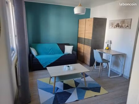 studio tout meublé – 28 m² – cluses (74300) – charges comprise