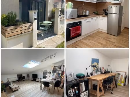 appartement esprit maison de ville 4 pièces rénové – 82 m² habitables / 115 m² au sol – te