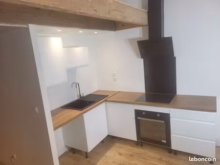 maison de village avec garage