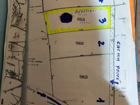 terrain bandol avec crédit vendeur