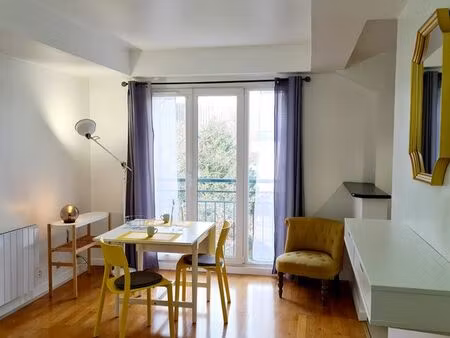 alfortville sud – charmant studio meublé rénové. situé proche bords de seine