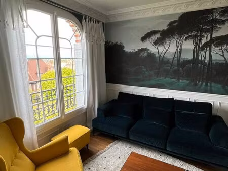 appartement 3 pièces meublé meudon val fleury 46m²