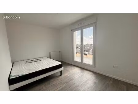 2p meublé 43 m² balcon parking – bail mobilité 1-3 mois