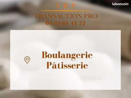 fonds de commerce boulangerie cabrieres d avignon