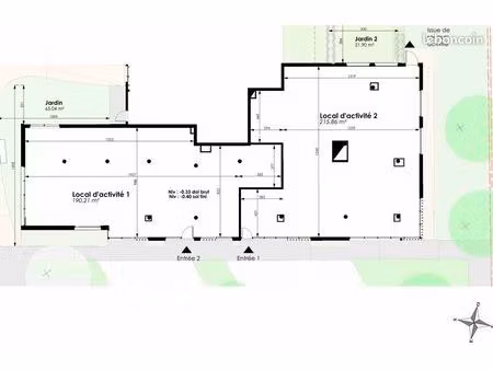 bureaux 406 m² bois-guillaume