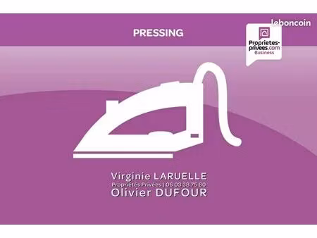 fonds de commerce pressing 100 m²