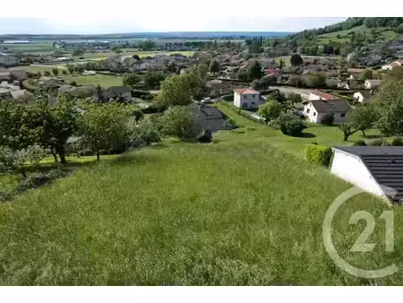 terrain à vendre - 955 m2 - vaux en bugey - 01 - rhone-alpes