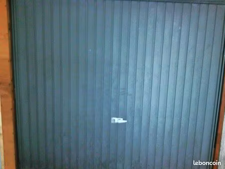 garage clos et fermé