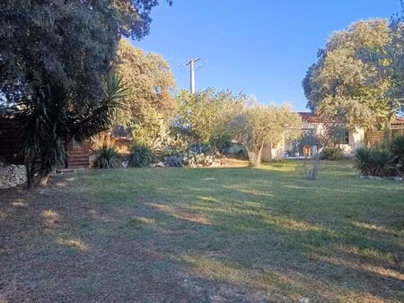 terrain à vendre à aubais – 600 m² – hors lotissement