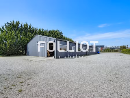 local d'activité 400 m² avec terrain de 3 400 m² / emplacement stratégique caen