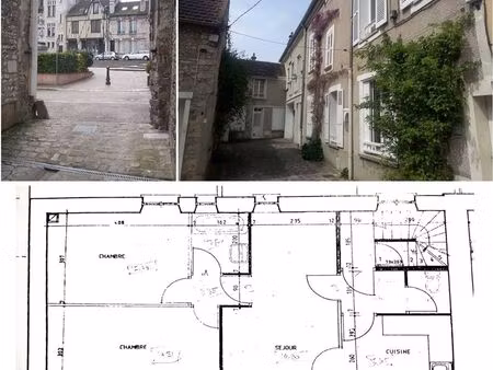 charmant appartement 3 pièces – centre historique de moret sur loing