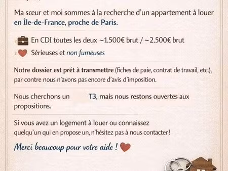 recherche t3 location