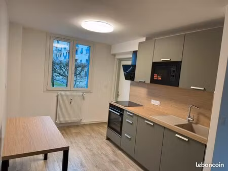 appartement t4 rénové 89 m² + garage + grande cave – pontarlier proche hôpital