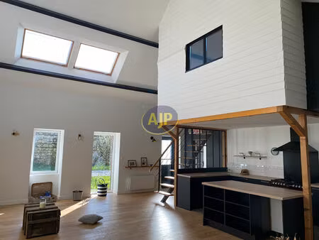 mouais 44590 maison en pierre 135 m² - 4 chs - piscine - terrain constructible
