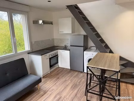 duplex front de seine avec jardin