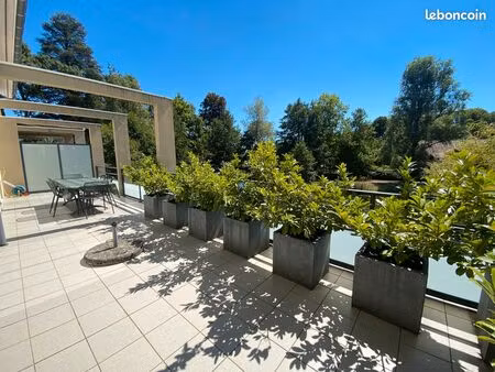 location appartement meuble a thoiry /4 pieces /104m2 + terrasse de 44 m2