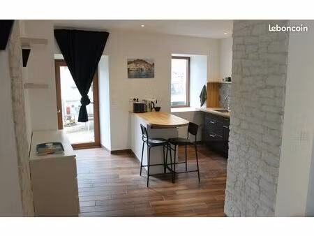 appartement 70m2 - t2 bis meublé - lancrans - 790/mois hc