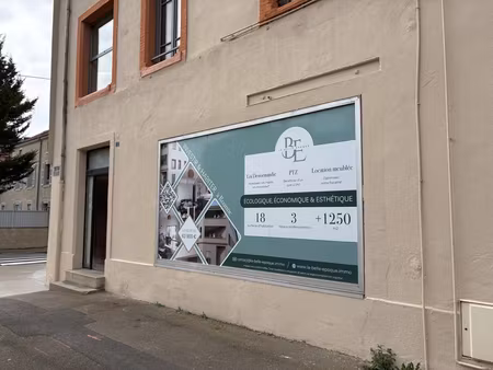 local commercial roanne 70 m2