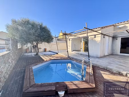 maison f4 de 107m2 avec terrasse piscine et garage