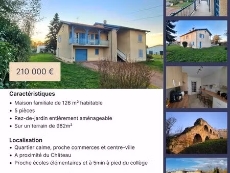 5 pièces · 126 m²5 pièces  126 m² · nègrepelisse 82800