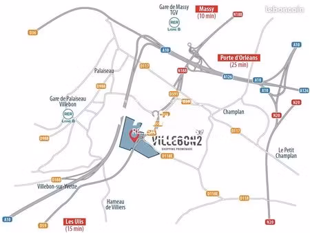 local commercial 458 m² villebon-sur-yvette