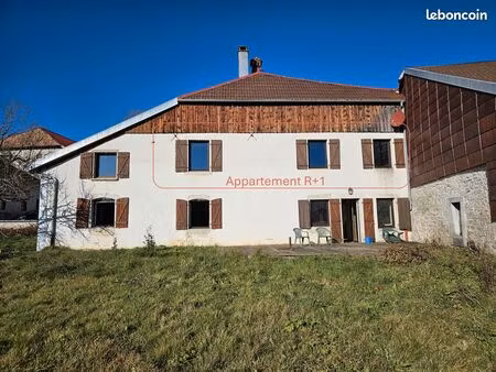 appartement t3 68 m² (incl. cave + parking) à remoray boujeons