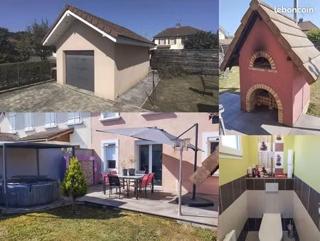 maison mitoyenne 2 faces quartier résidentiel et verdoyant