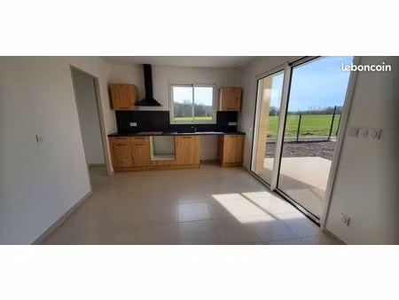 maison individuelle neuve 5 pièces 110 m² + garage  1ère location