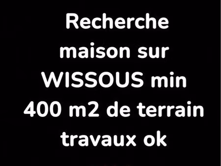recherche maison wissous