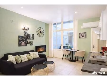 t2 rdc 55m²+ meublé – location moyenne durée – 670 cc