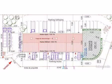 terrain avec projet de construction complet validé - investisseur
