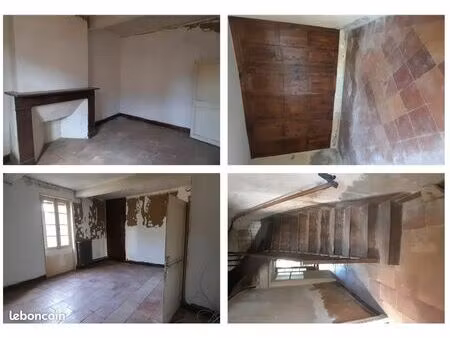 maison de ville  coeur de ville  gros potentiel avec travaux importants