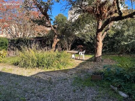 maison-appartement rez de jardin