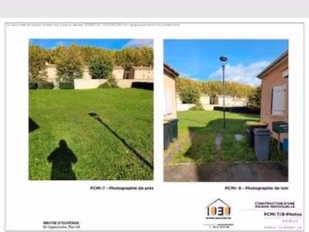 terrain constructible a vendre 758 m2 vente a terme possible