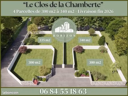 terrain viabilisé 300 m2 montpellier