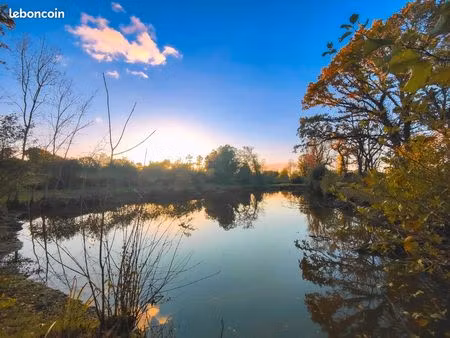 maison avec étang privé et 1 4ha - idéal chevaux/nature