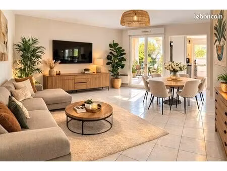 vente appartement t2 pompertuzat avec terrasse rez de jardin