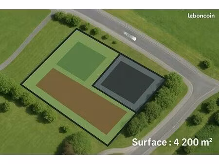 terrain 4200 m² essarts-en-bocage