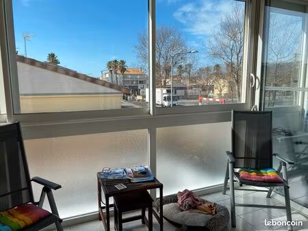 vend appartement marseillan plage
