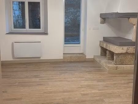 appartement en rdc avec cour privative