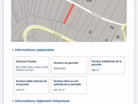 terrain agricole villemur