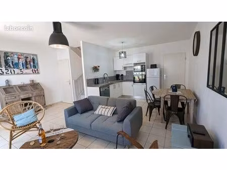 maison rénovée en 2024 - 3p 61m² - aux huttes - mer à 350m