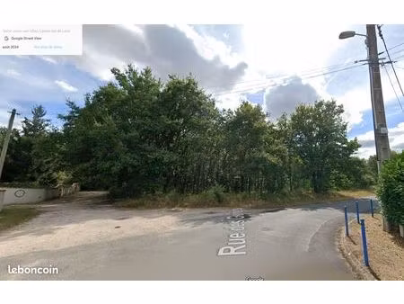 magnifique terrain arboré